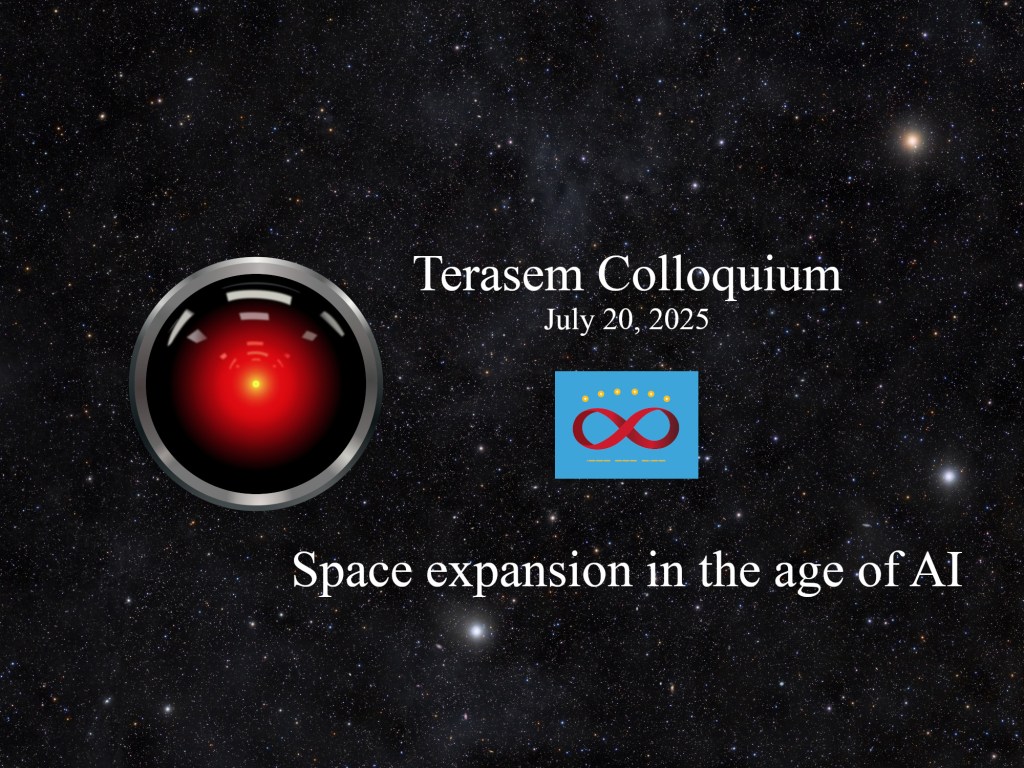 Space expansion in the age of AI.